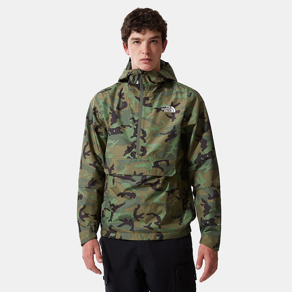 The North Face Lightweight Shell Jackets Mens Australia - The North Face Waterproof Fanorak Camo Pri